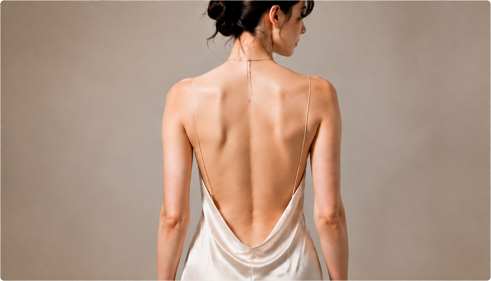 Back-view body photo before the mandala placement, from the Tat Ink reference example